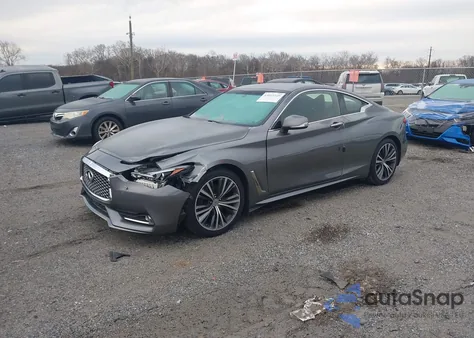 2017 Infiniti Q60 3.0T Premium from USA, damaged, VIN JN1EV7EL2HM551167